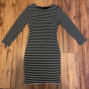 Dynamite Horizontal Striped Dress